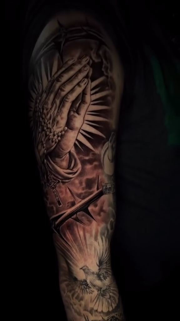 Tattoo by @tattsbybruno — realism, black_and_grey
