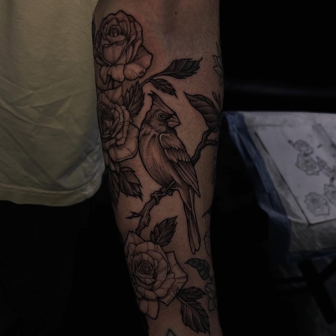 Tattoo by @syddix_art — black_and_grey, realism