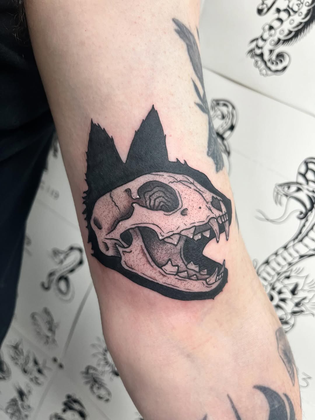 Tattoo by @the.ink.vvitch — black_and_grey, realism