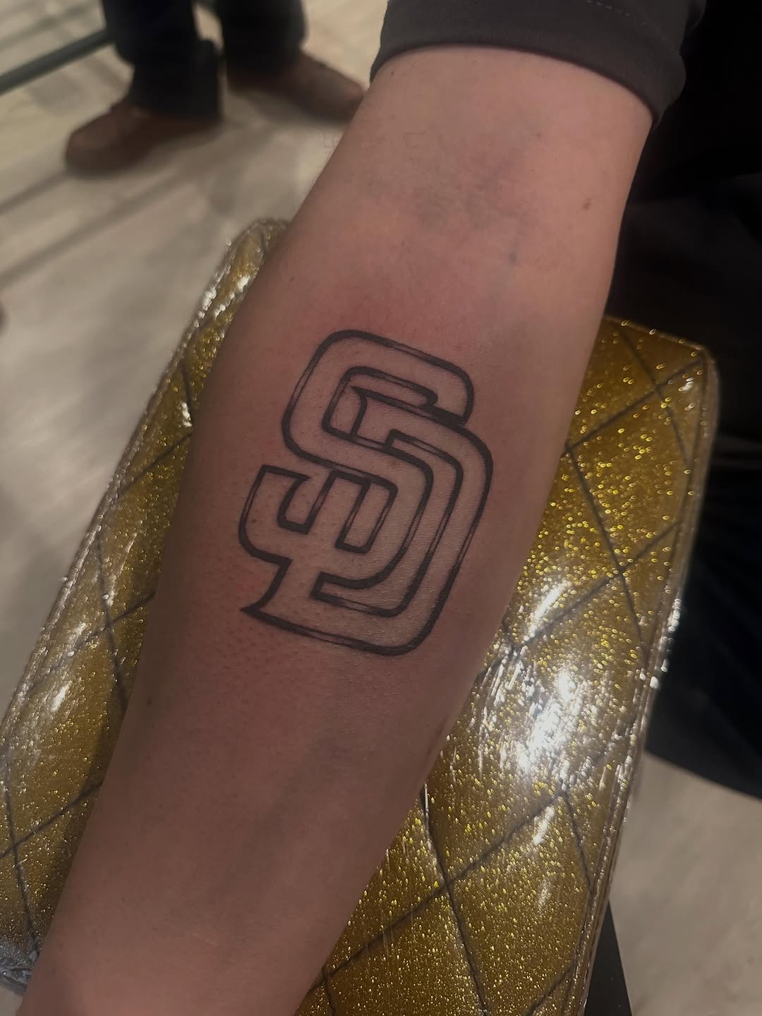 Tattoo by @tattoobree_ — blackwork