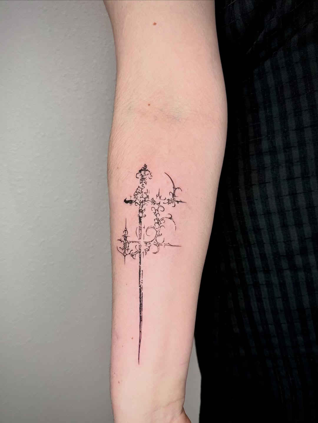 Tattoo by @skylar_tattoo — fine_line