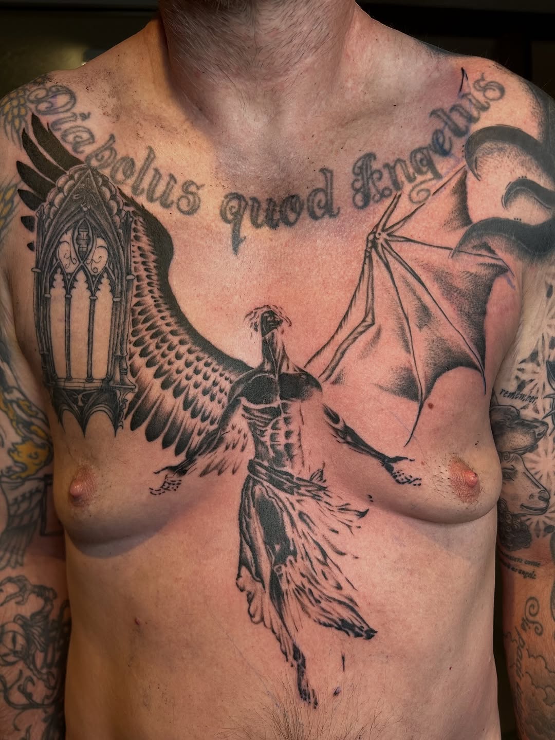 Tattoo by @inkspirationtattoo_co — blackwork, illustrative