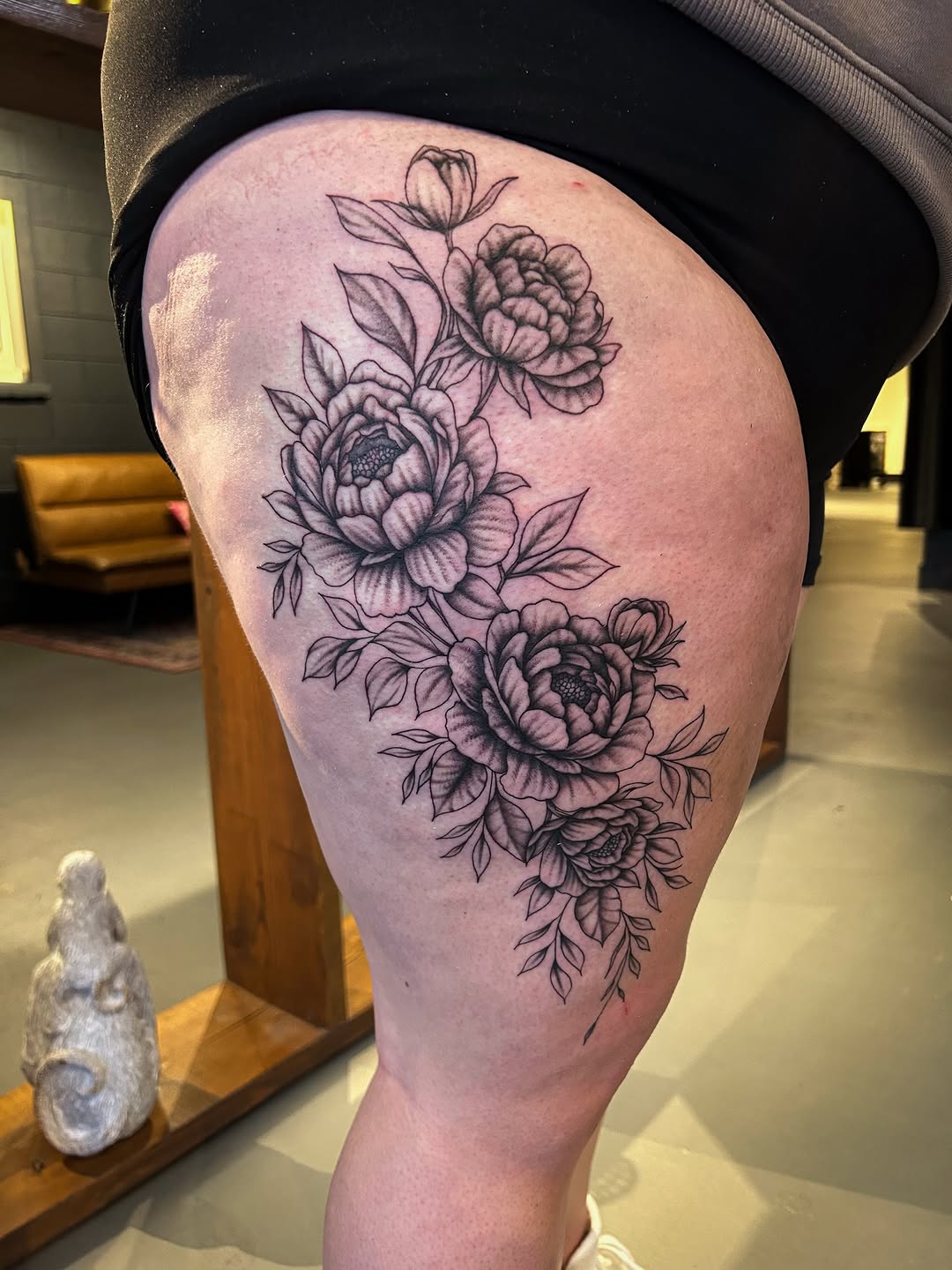 Tattoo by @inkspirationtattoo_co — illustrative, black_and_grey