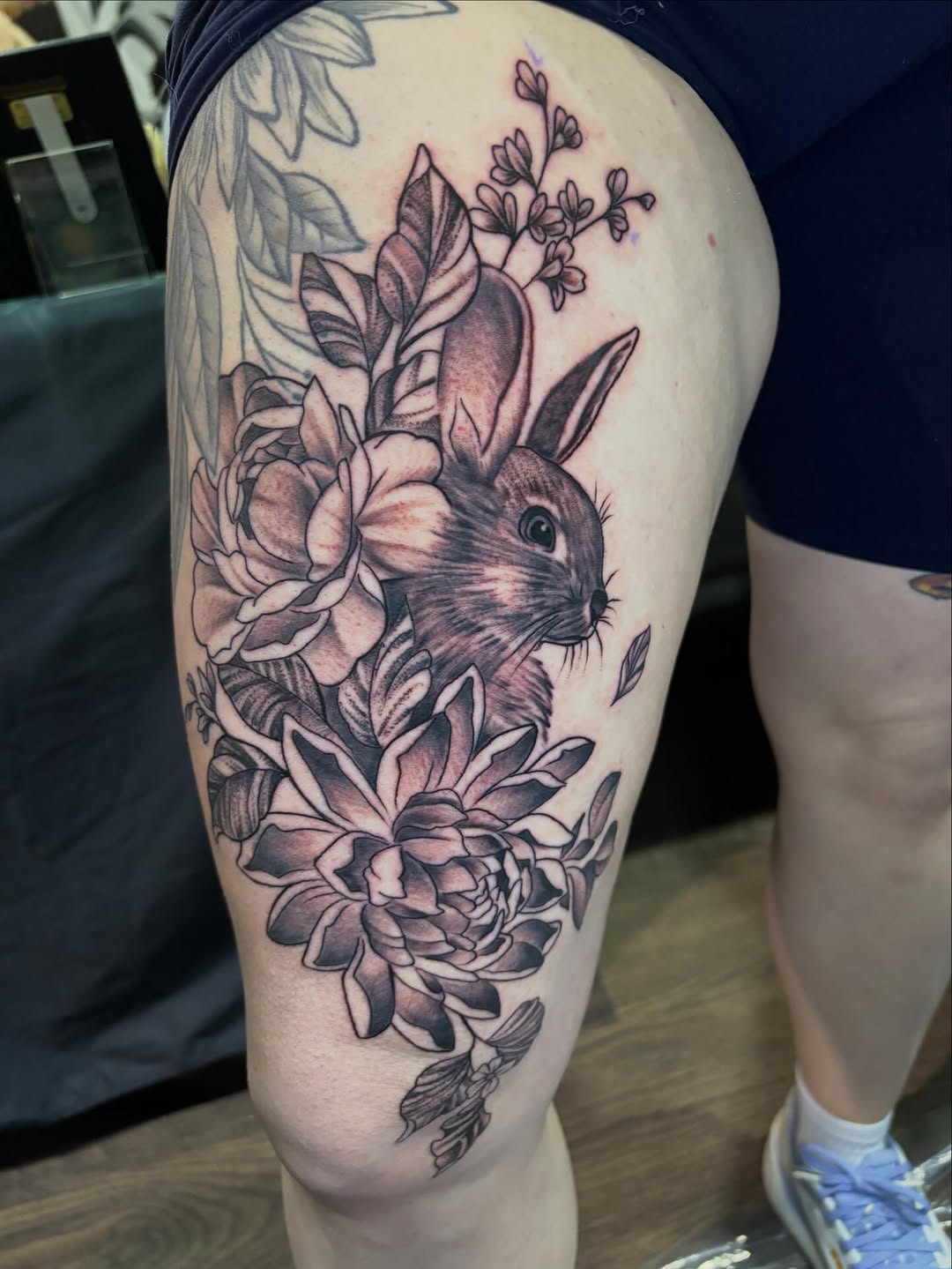 Tattoo by @tatt2dennis — black_and_grey, realism