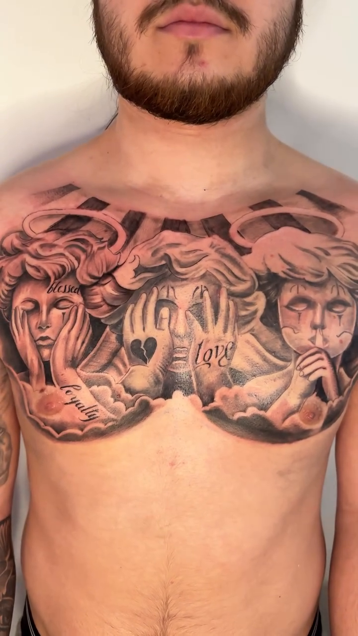 Tattoo by @killer_inkstinct_by_rony β black_and_grey, realism