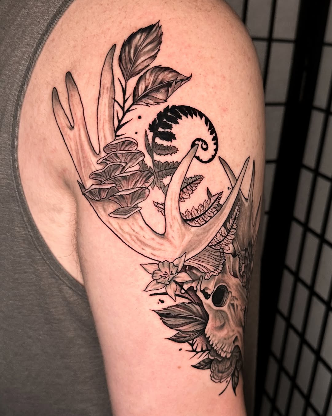 Tattoo by @2lulahtattoo — illustrative, black_and_grey