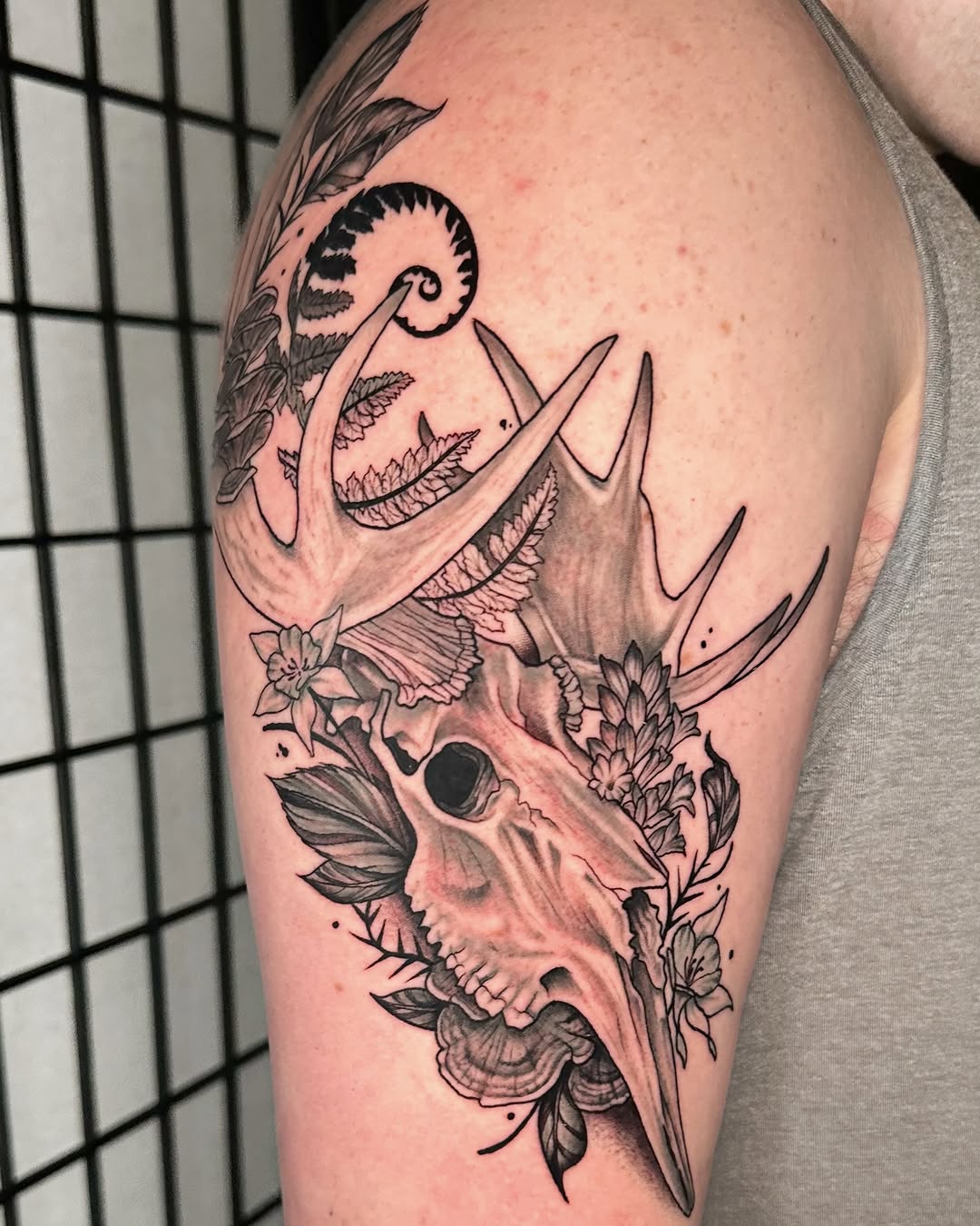 Tattoo by @2lulahtattoo — black_and_grey, realism