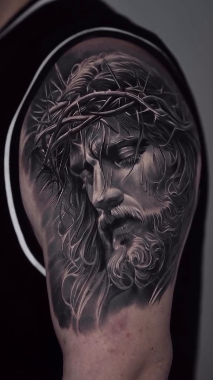 Tattoo by @luis_matattoo β realism, black_and_grey