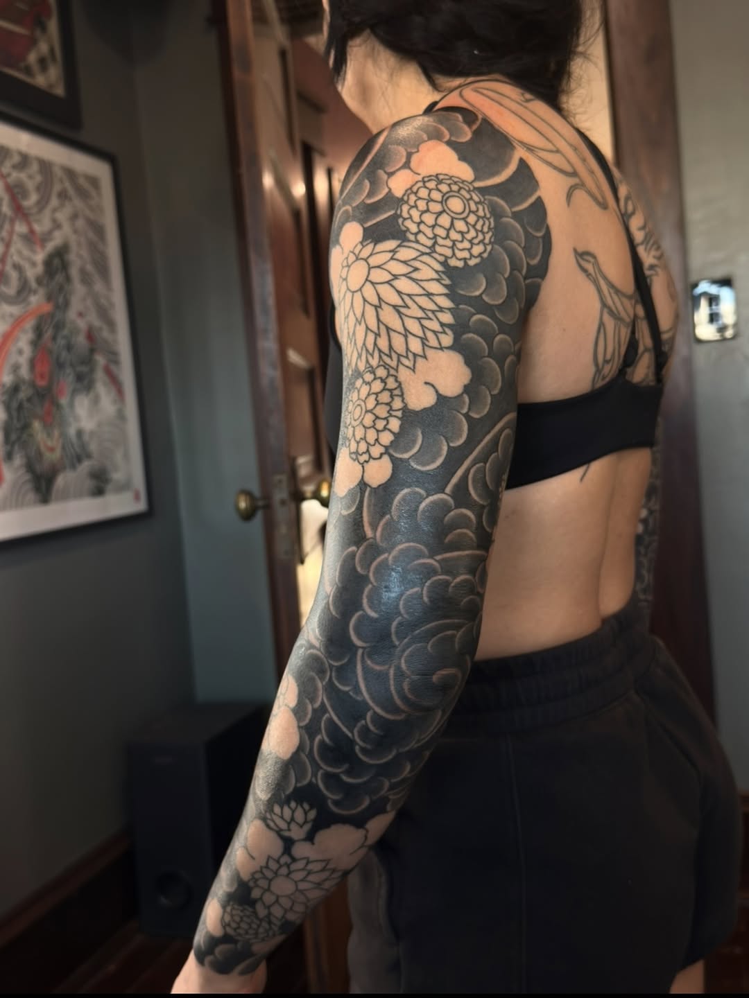 Tattoo by @ayala_tattoo — japanese_irezumi, black_and_grey