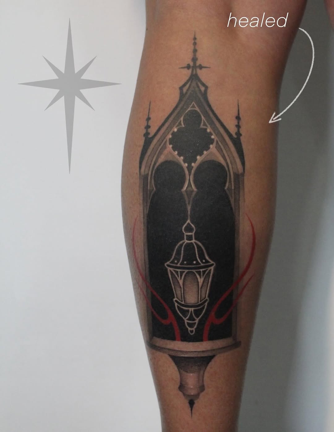 Tattoo by @piinkywabbiit — blackwork, illustrative
