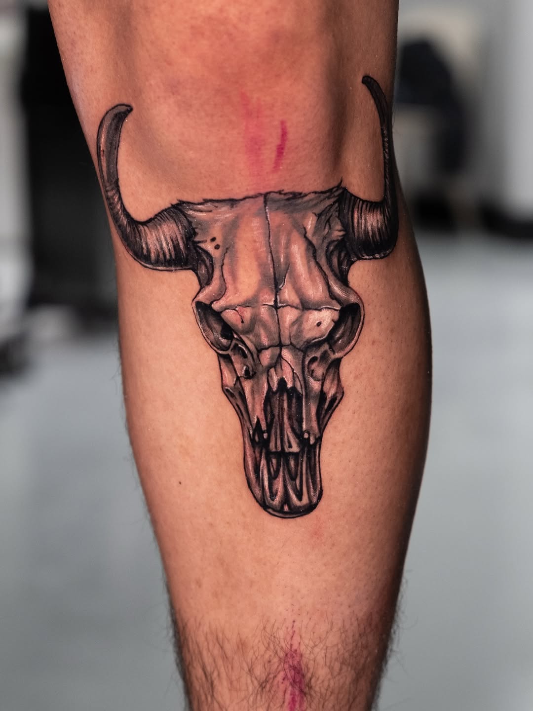 Tattoo by @eriktats13 โ realism, black_and_grey