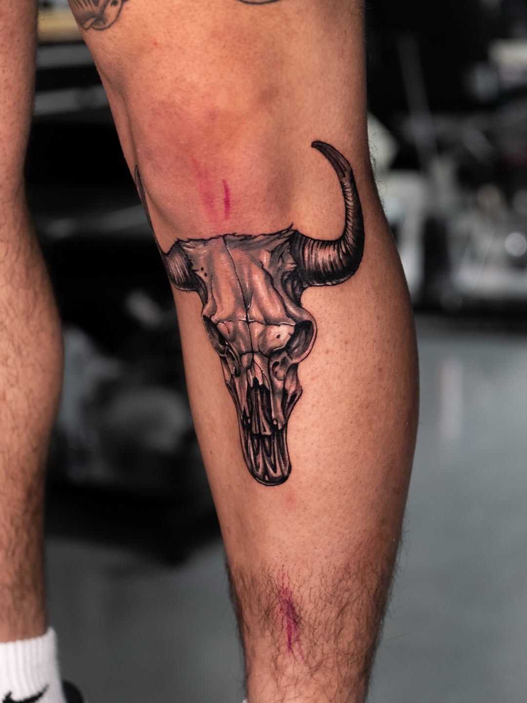 Tattoo by @eriktats13 โ realism, black_and_grey