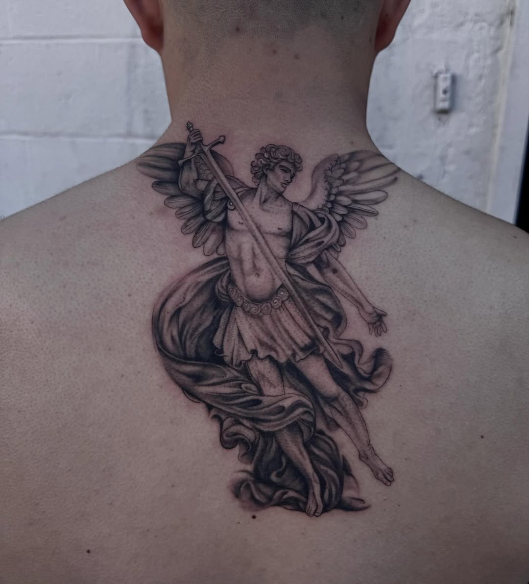 Tattoo by @inkskilla — realism, black_and_grey