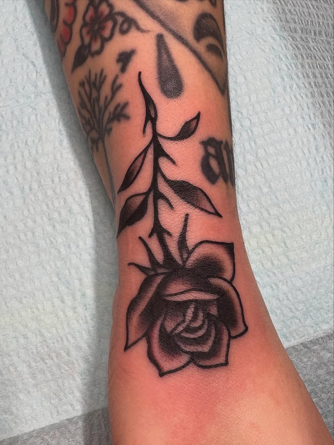 Tattoo by @tommy_wenzell_tattoos — american_traditional, black_and_grey