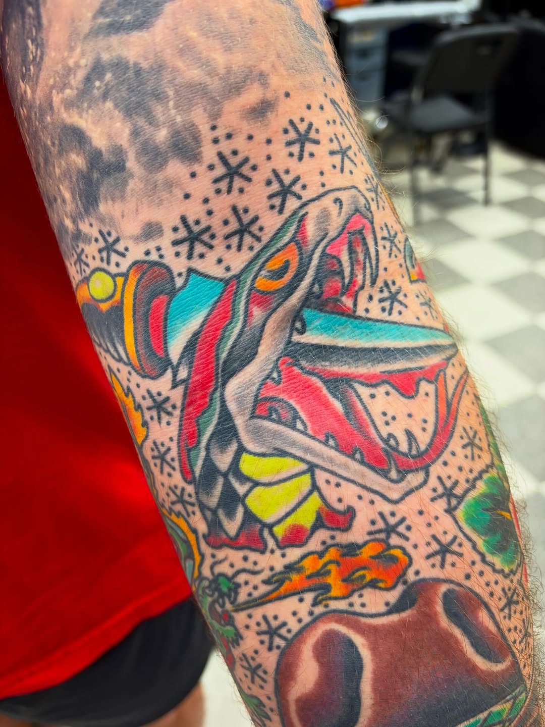 Tattoo by @bwebbtattoo β american_traditional, blackwork