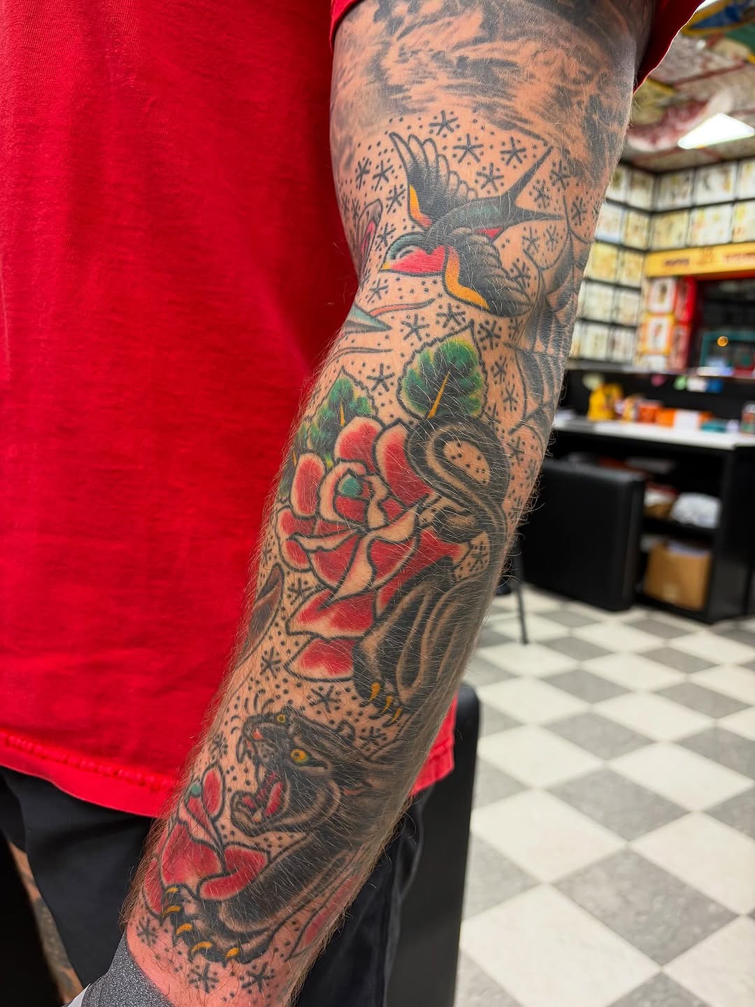 Tattoo by @bwebbtattoo β american_traditional, black_and_grey