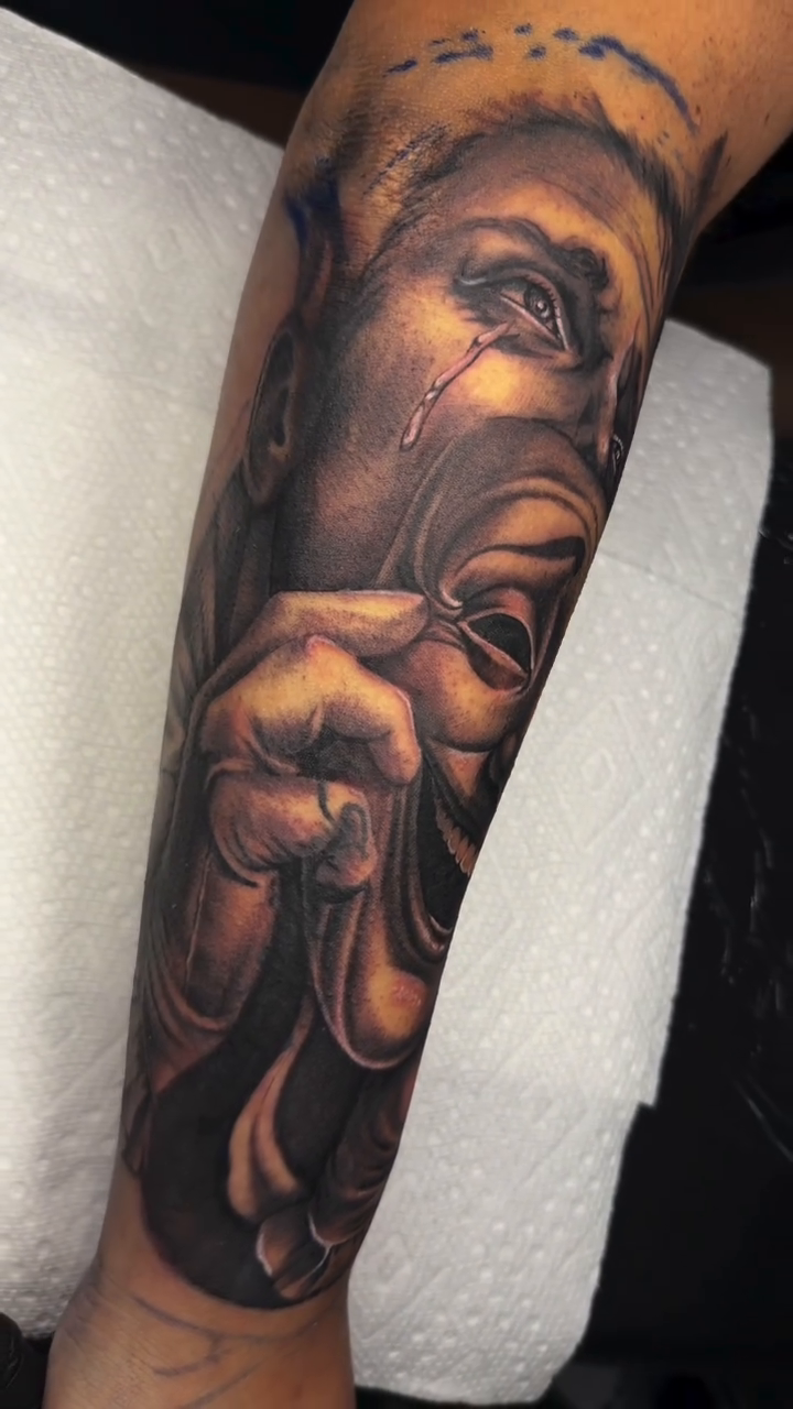 Tattoo by @armonlaleh β realism, black_and_grey