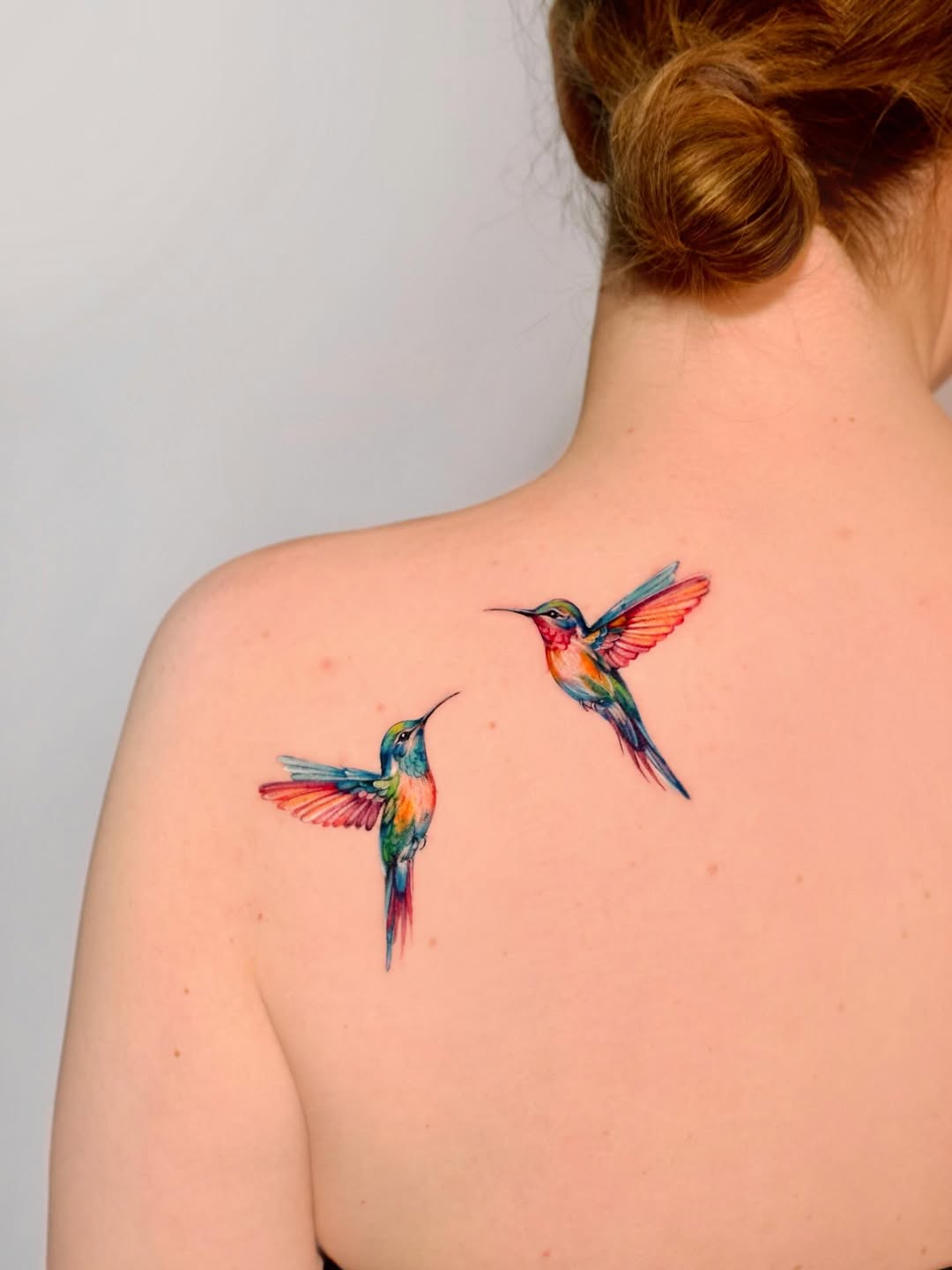 Tattoo by @shishkina_art โ watercolor, fine_line