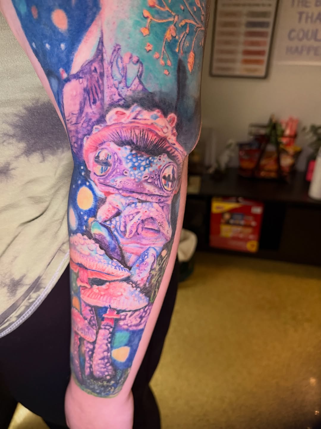 Tattoo by @abbietaylortattoos — watercolor