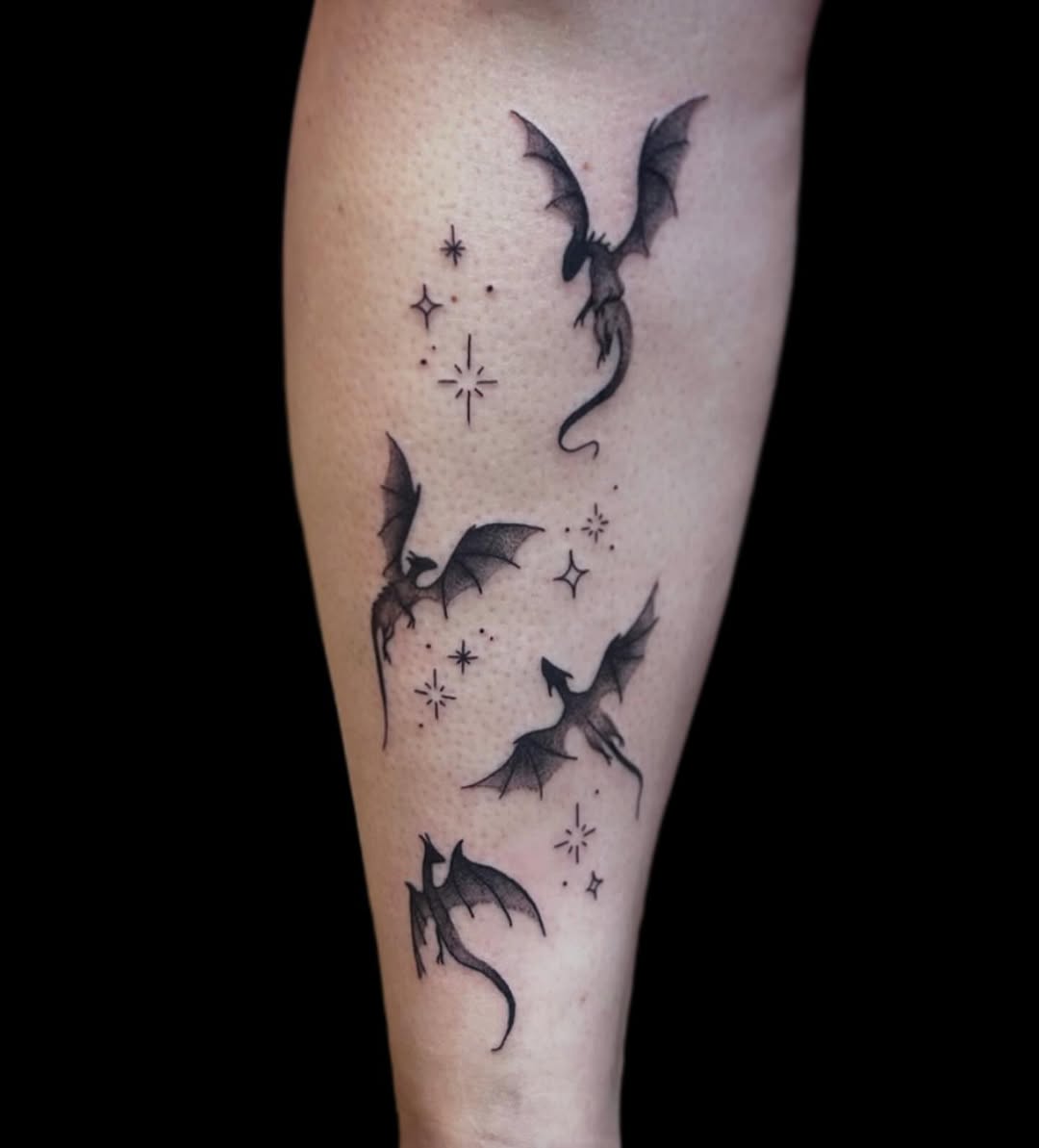Tattoo by @tat2gh0ul โ fine_line, black_and_grey