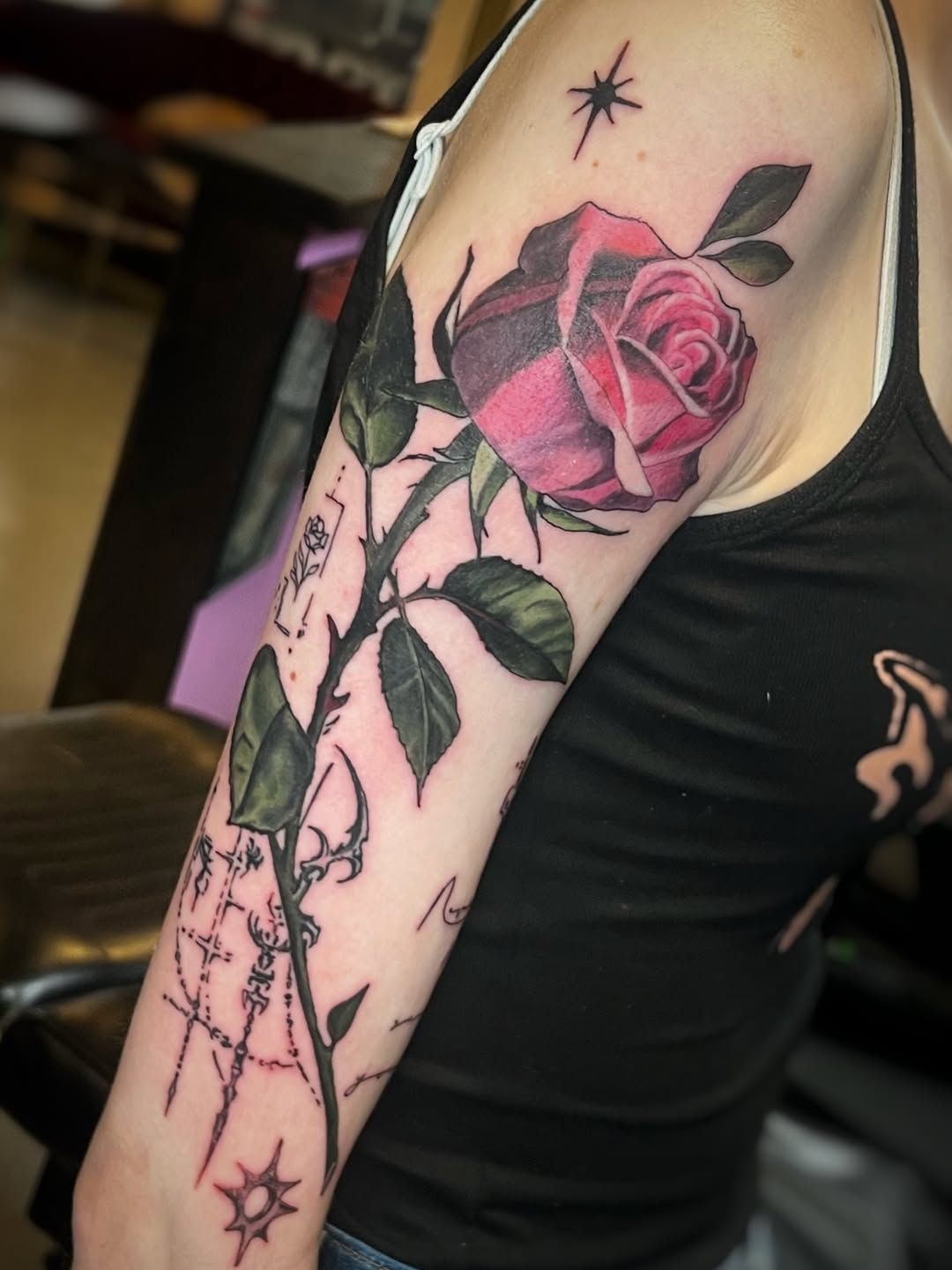 Tattoo by @andrew.ferst โ realism, fine_line