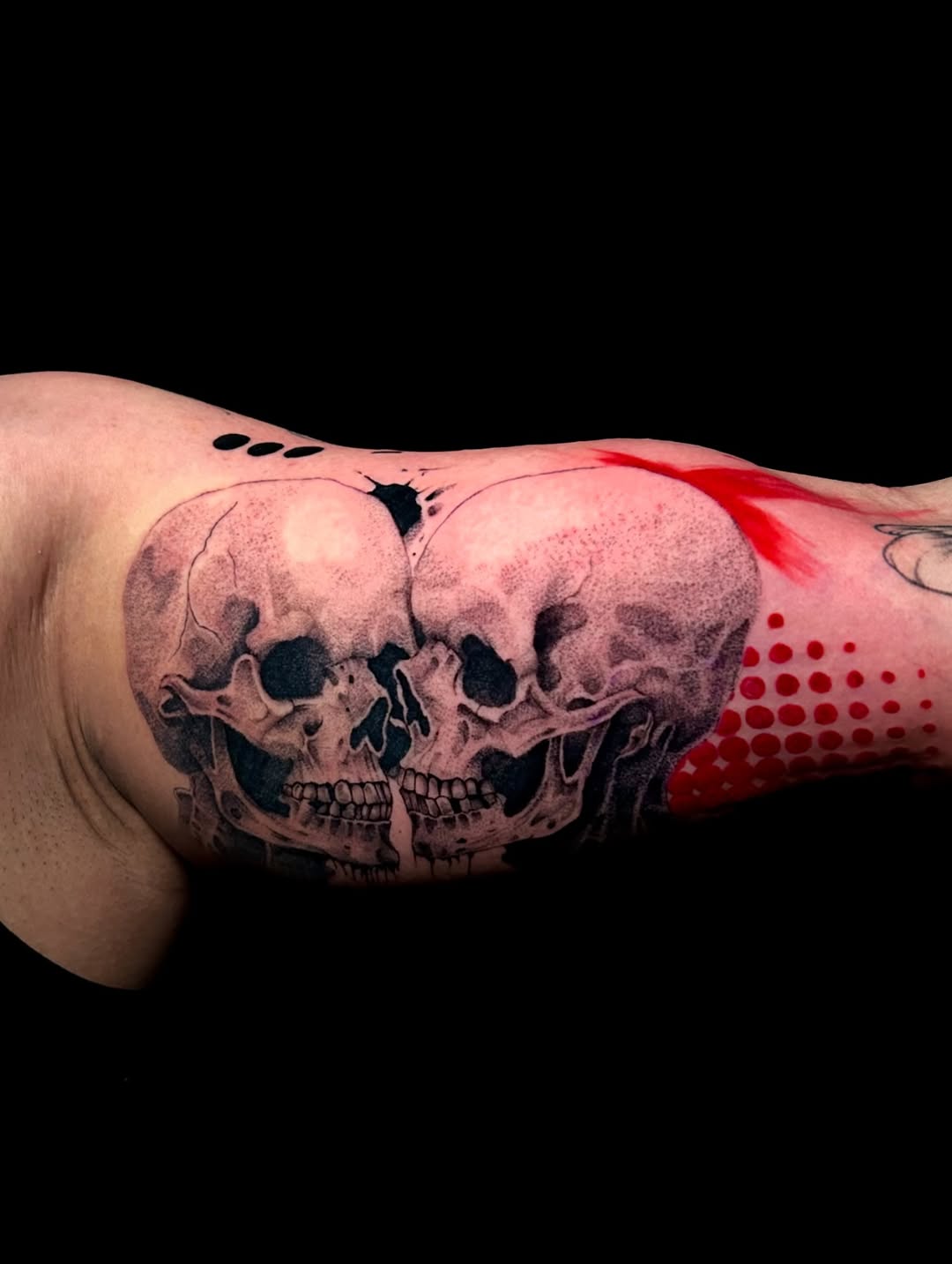 Tattoo by @brud.tattoo β realism, trash_polka