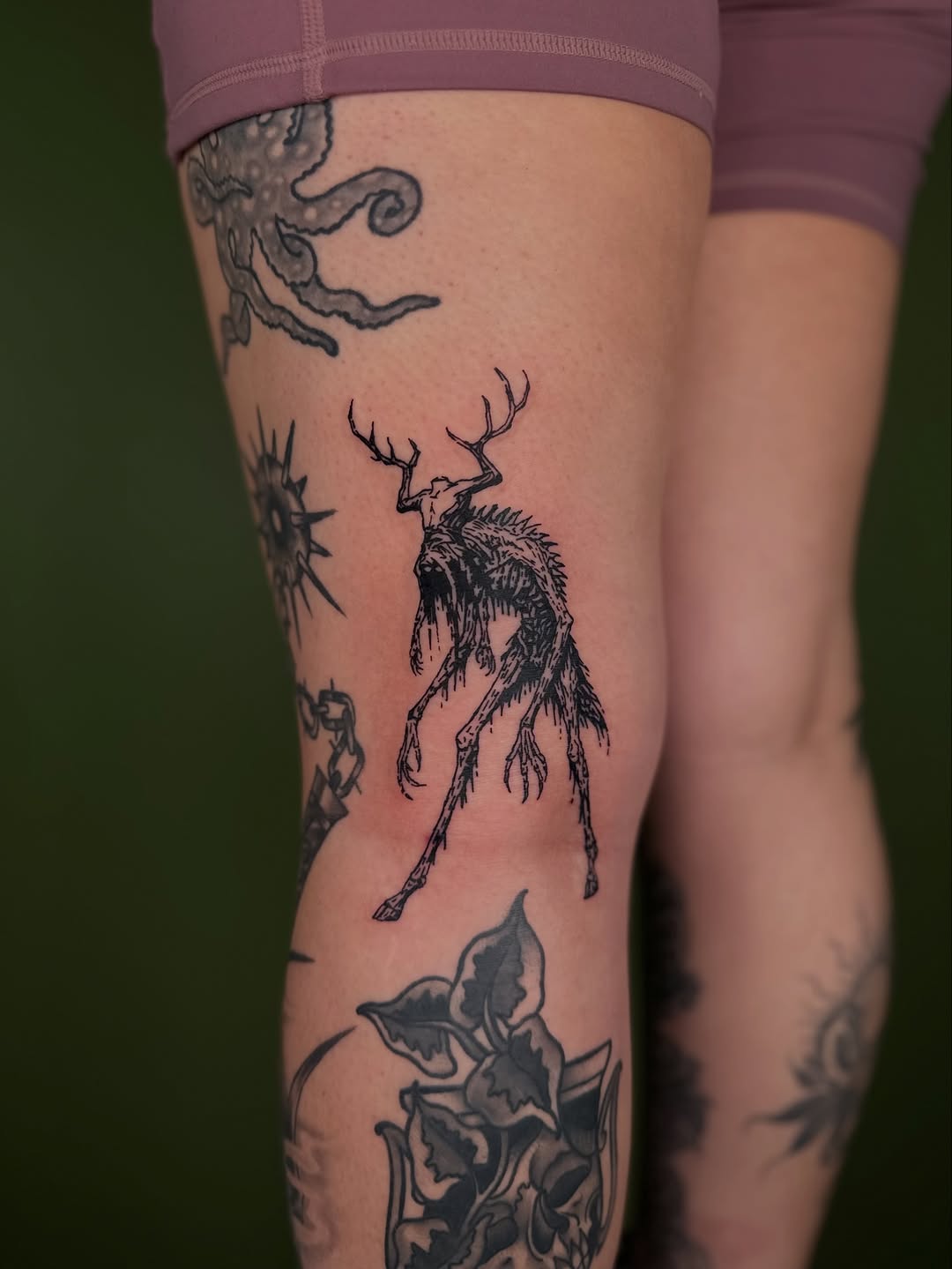 Tattoo by @tapiotats — dark_realism, blackwork