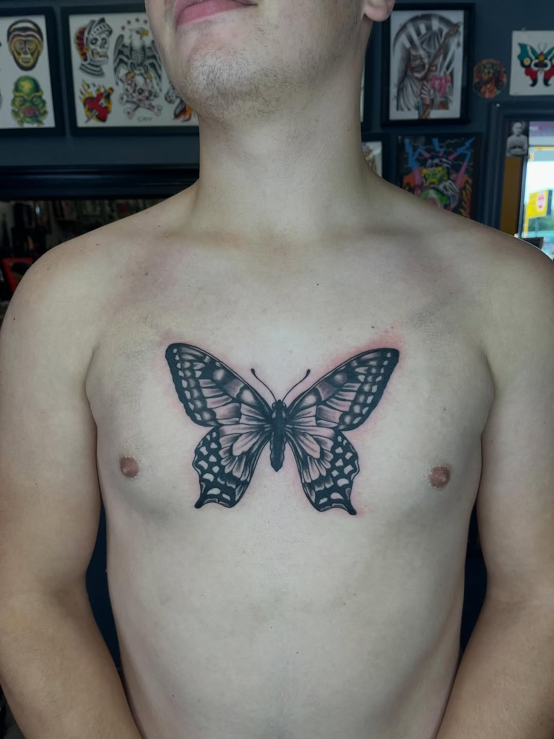 Tattoo by @tattooskii — black_and_grey, realism