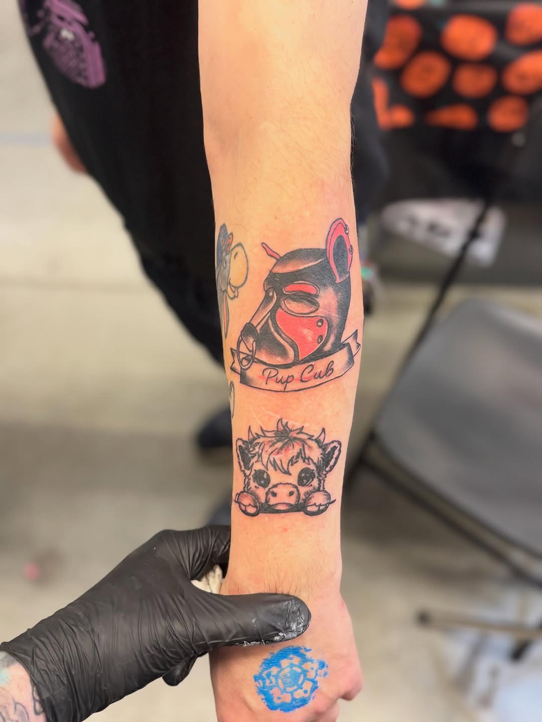 Tattoo by @foxesden666 — new_school, lettering_script