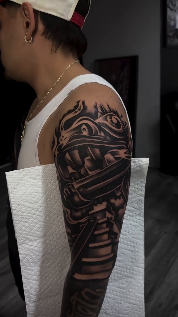Tattoo by @ghostinkzz — realism, black_and_grey