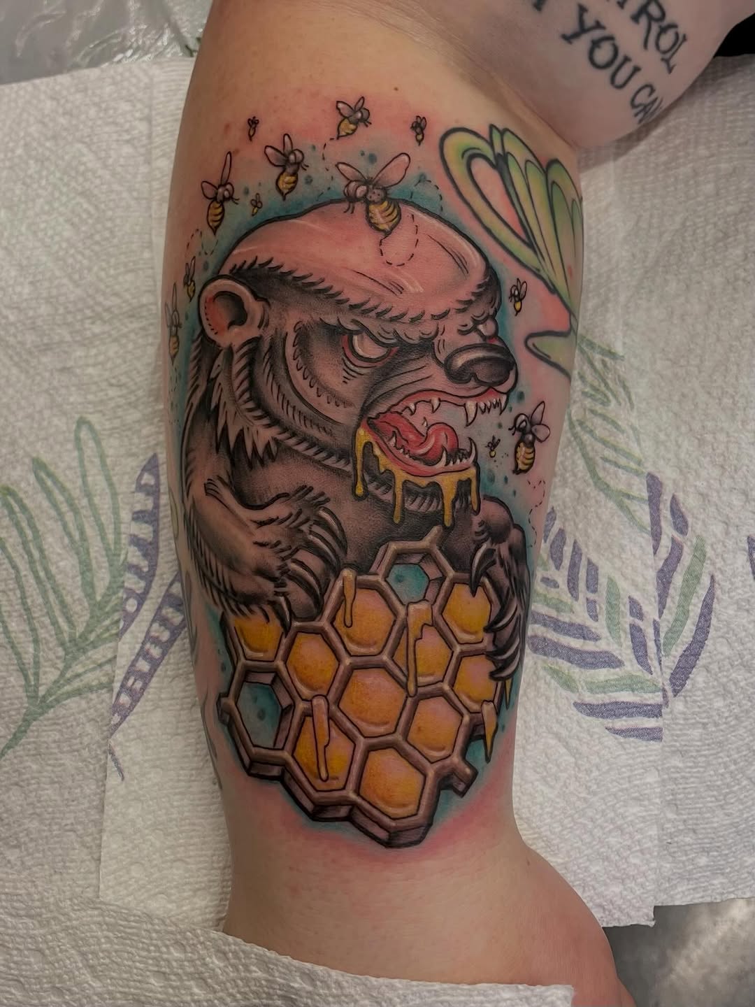 Tattoo by @mharristattoos — new_school, black_and_grey