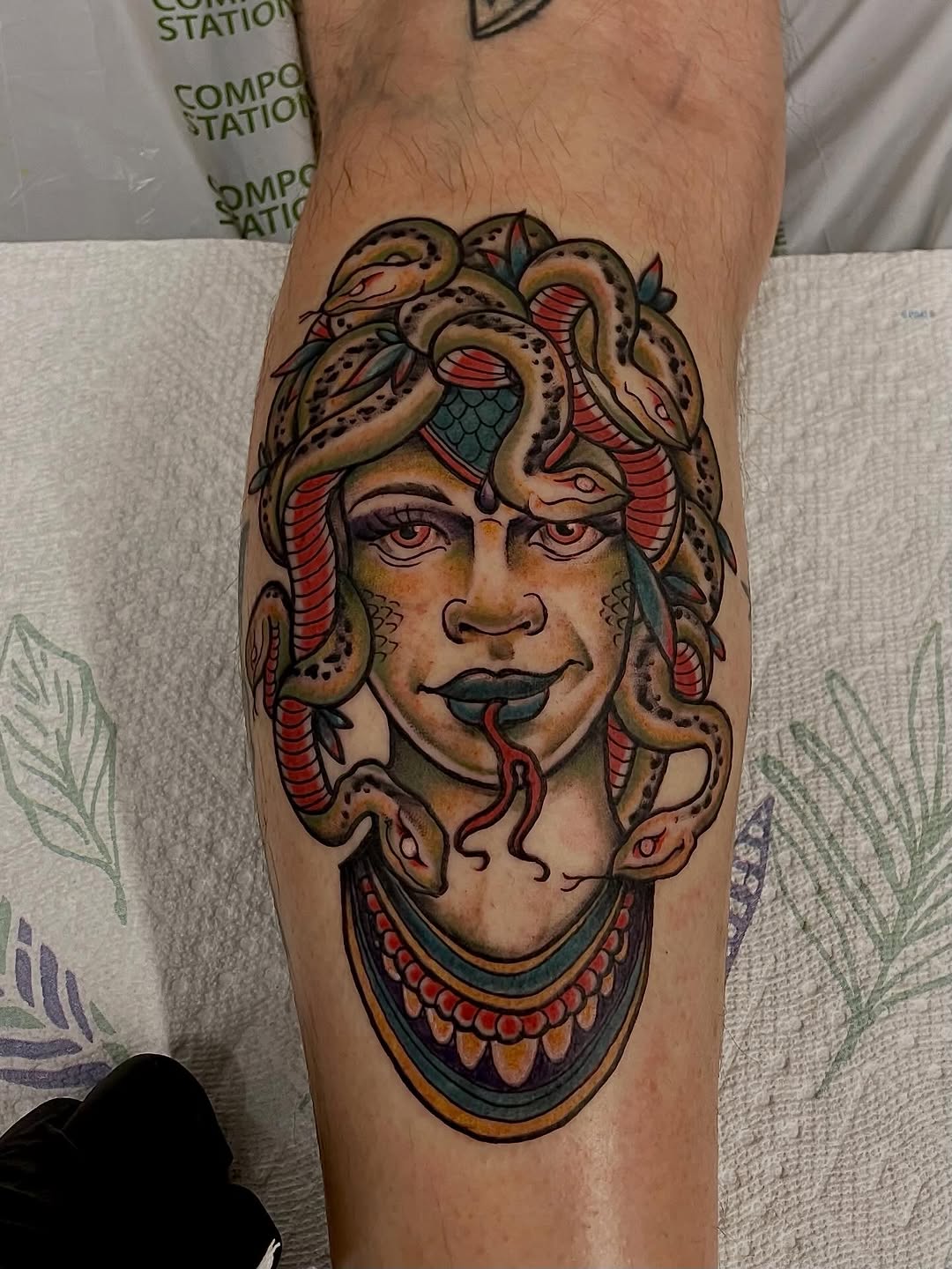 Tattoo by @mharristattoos — neo_traditional, realism