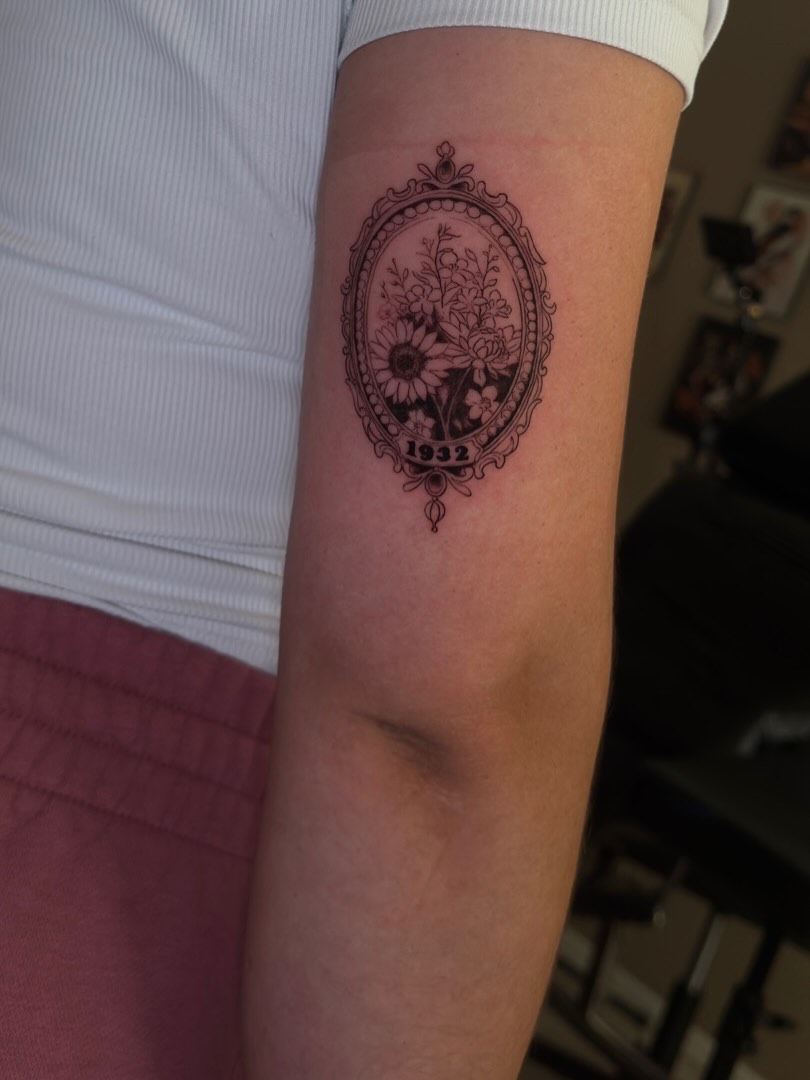 Tattoo by @ink.sacred — illustrative, black_and_grey