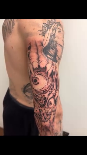 Tattoo by @chris_spence_tattoos — illustrative, dark_realism