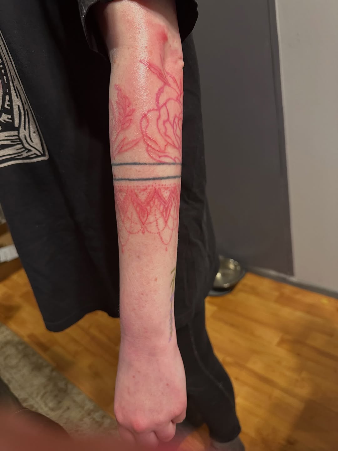 Tattoo by @juiceinkythings — dotwork