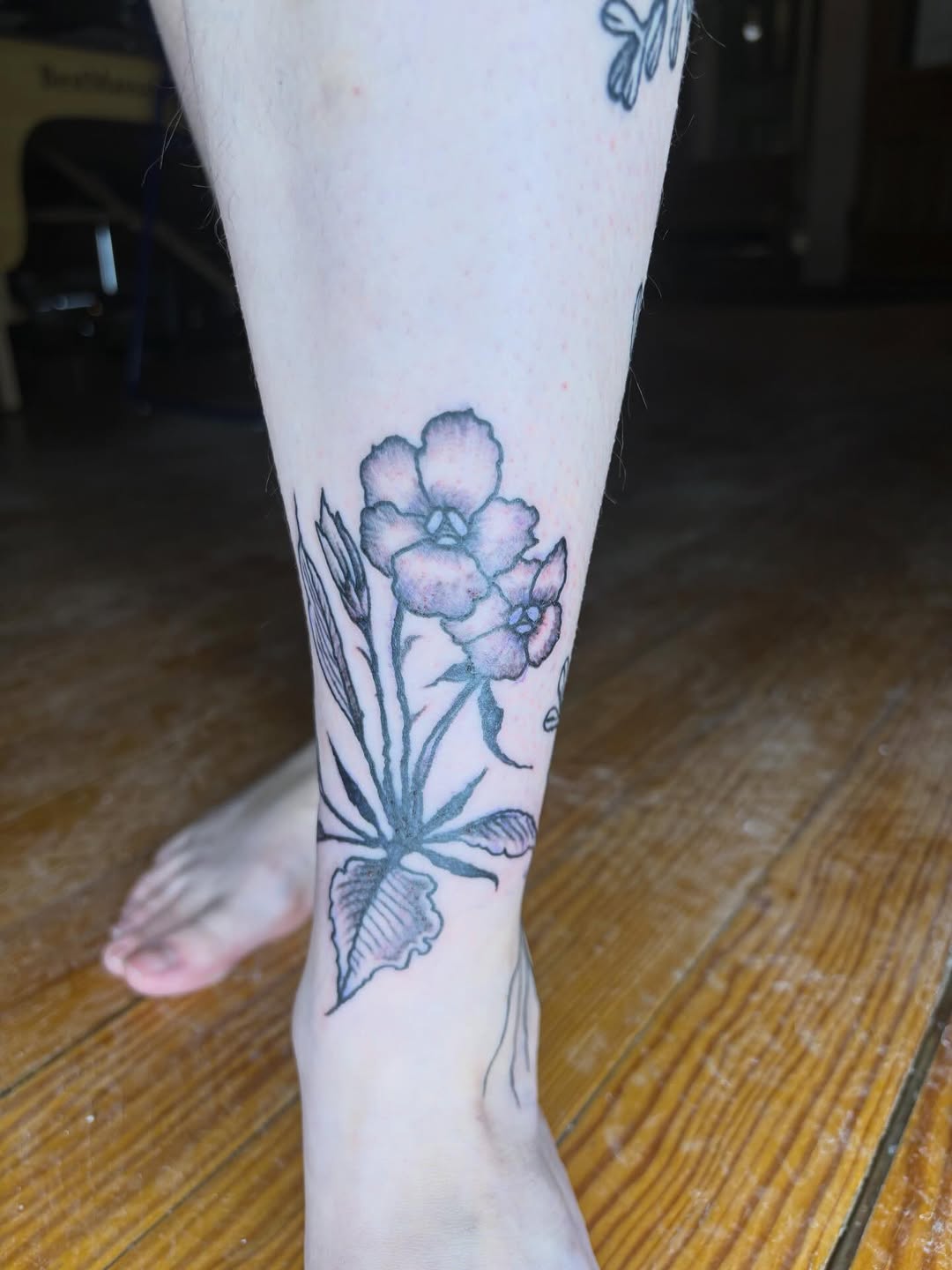 Tattoo by @easy_peezy_pokes โ fine_line, black_and_grey