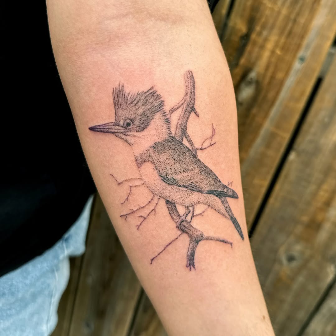 Tattoo by @khk.ttt — dotwork, realism