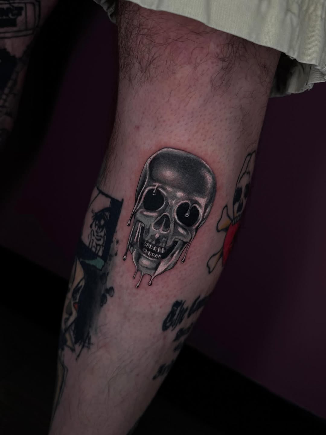Tattoo by @melanytattoos — black_and_grey