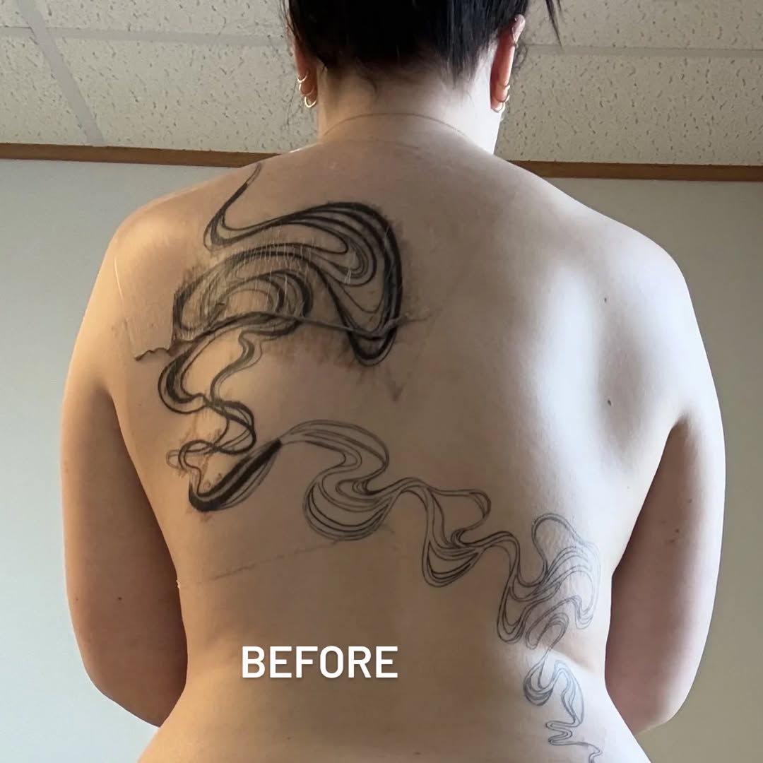 Tattoo by @heathstudiosandtattoo โ blackwork, illustrative