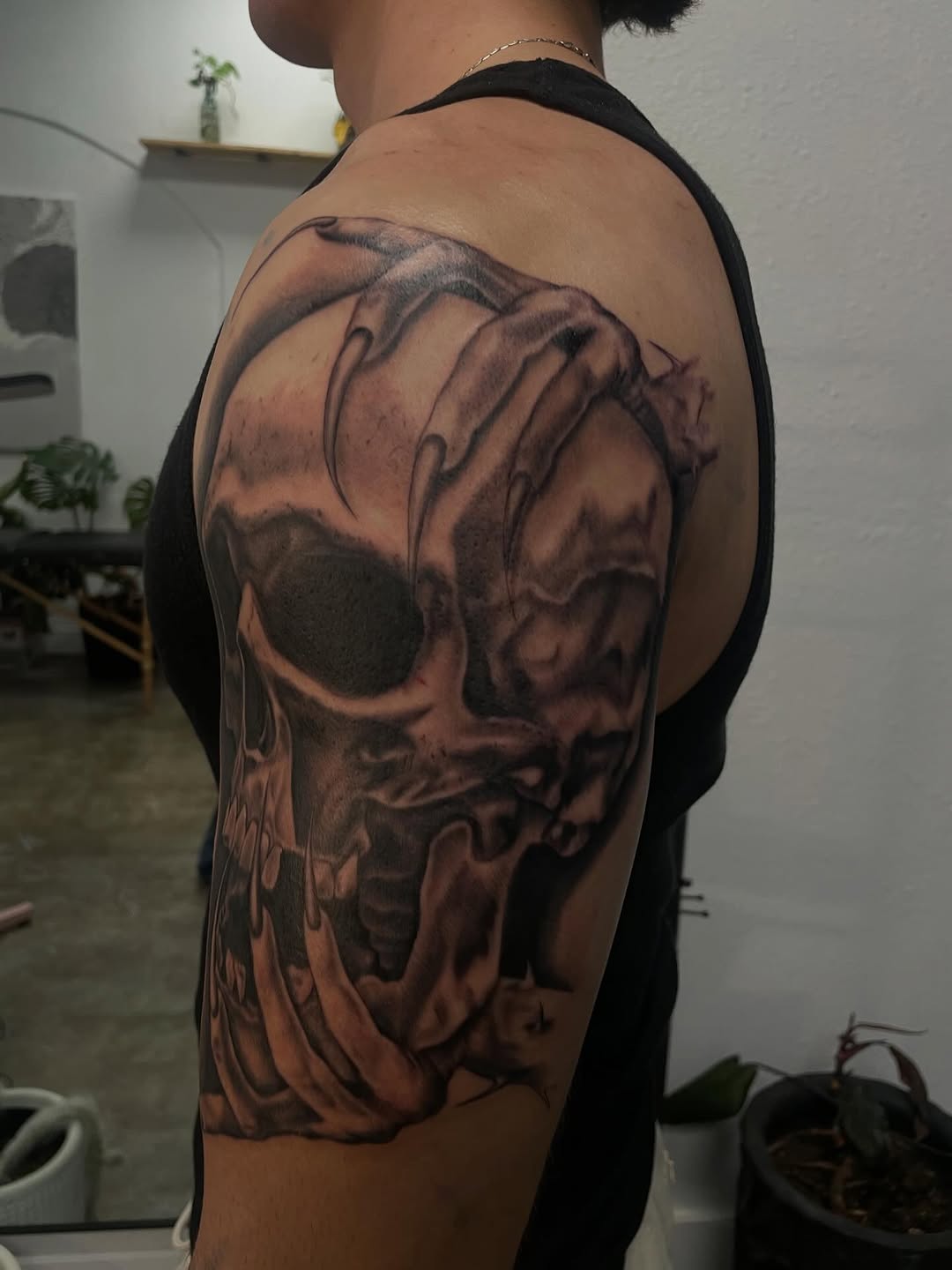 Tattoo by @tori_tattooz β realism, black_and_grey