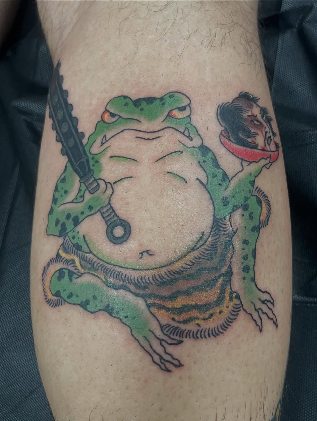 Tattoo by @sethgriffintattoo — japanese_irezumi, illustrative