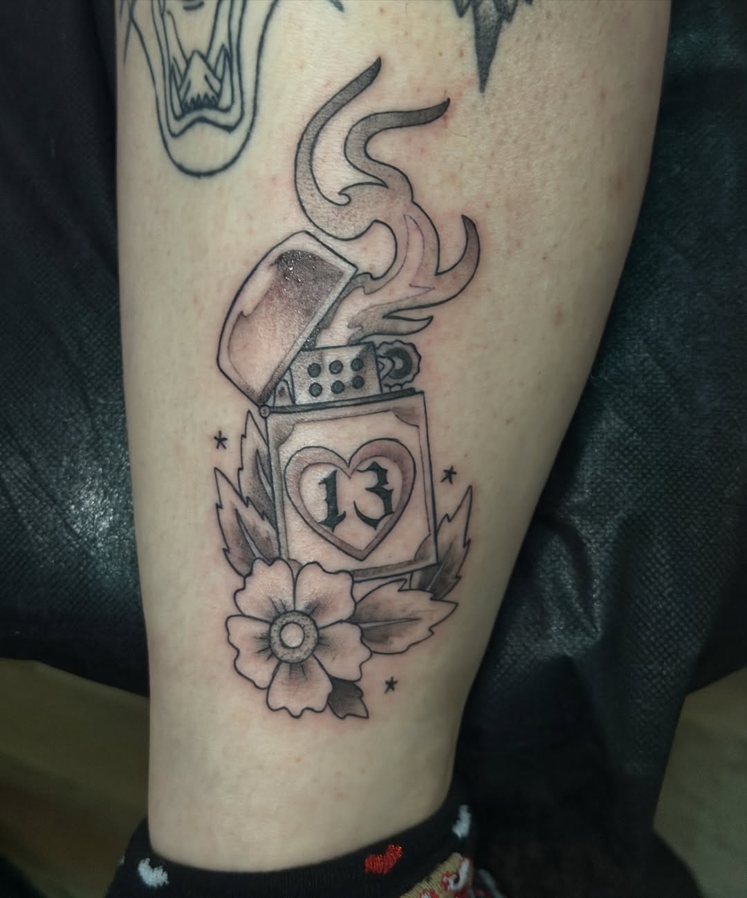 Tattoo by @mandocastroart — american_traditional, illustrative