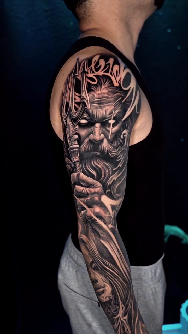 Tattoo by @saekone1 β black_and_grey, realism