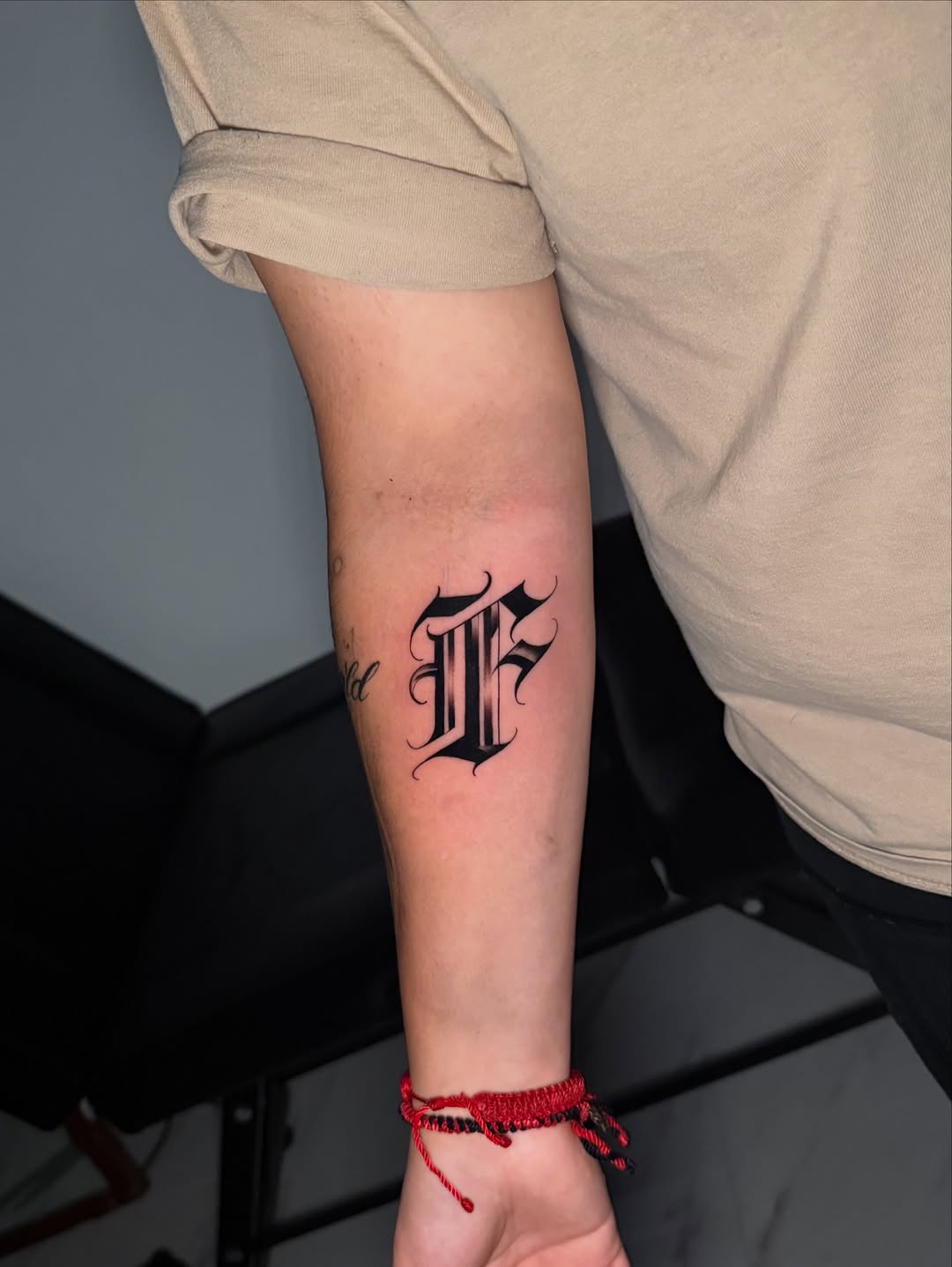 Tattoo by @inkbycasillas — lettering_script, blackwork