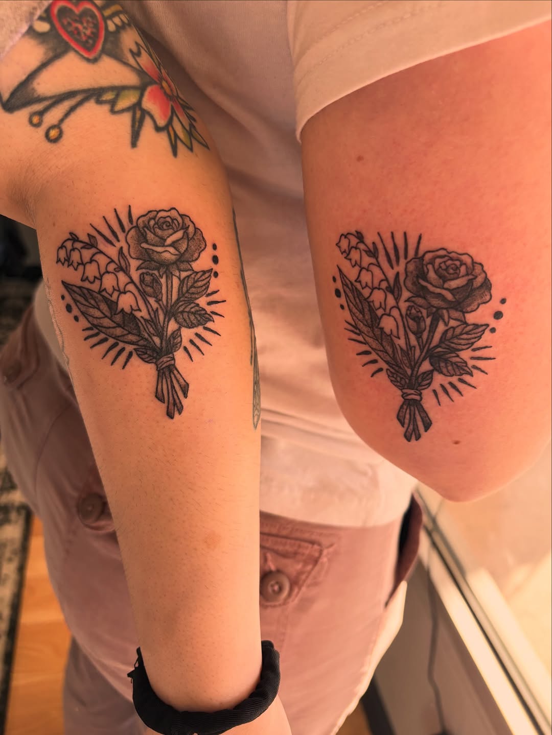 Tattoo by @tacat217 — black_and_grey
