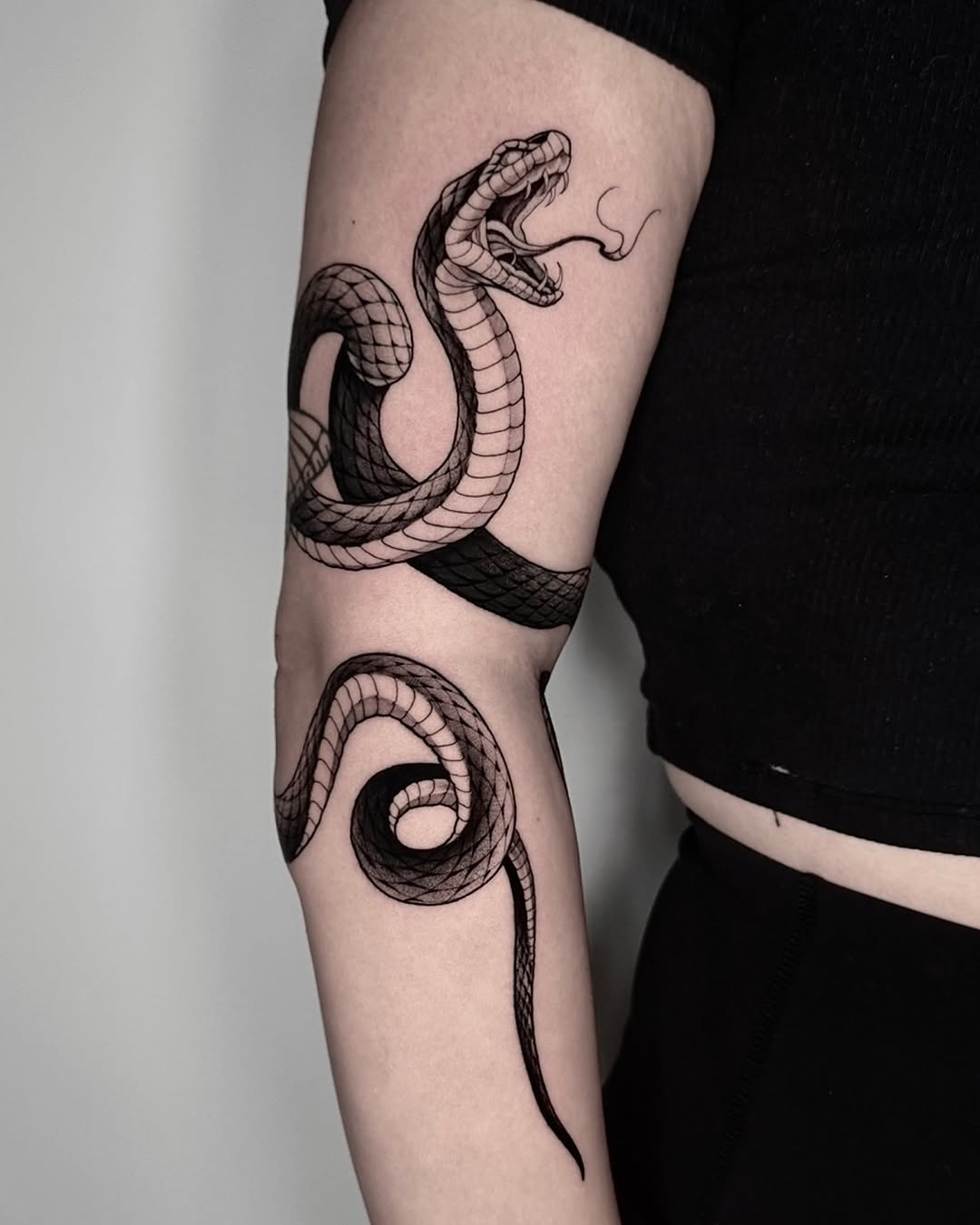 Tattoo by @robbiepina — black_and_grey, realism