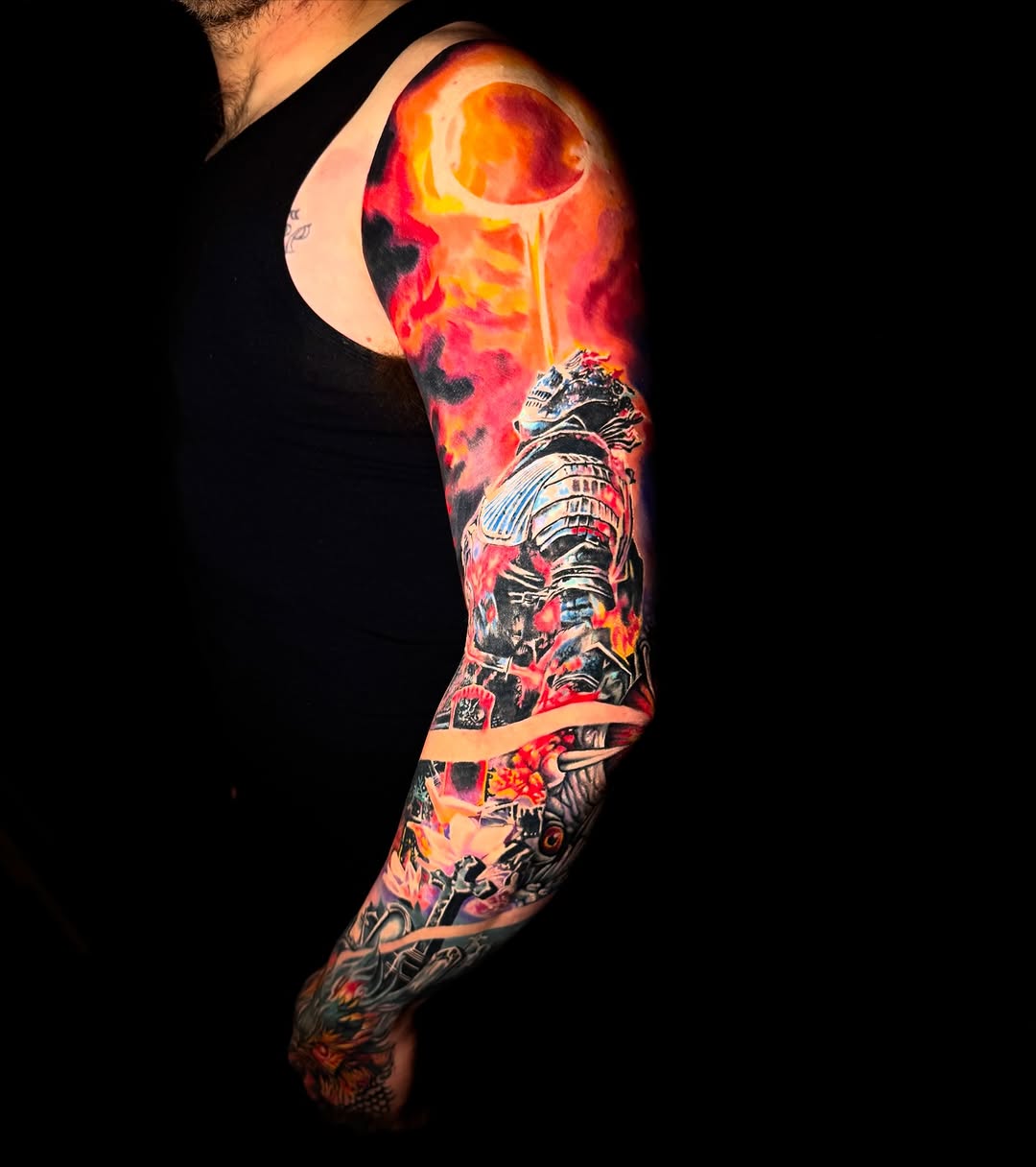 Tattoo by @kamil_inki — realism, trash_polka