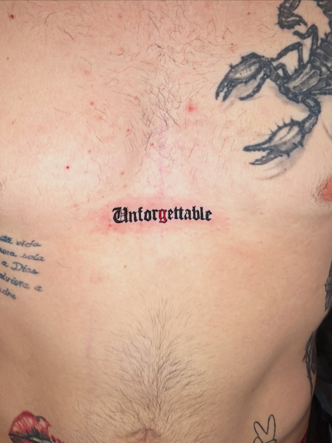 Tattoo by @dennisalejandrotattoos โ lettering_script