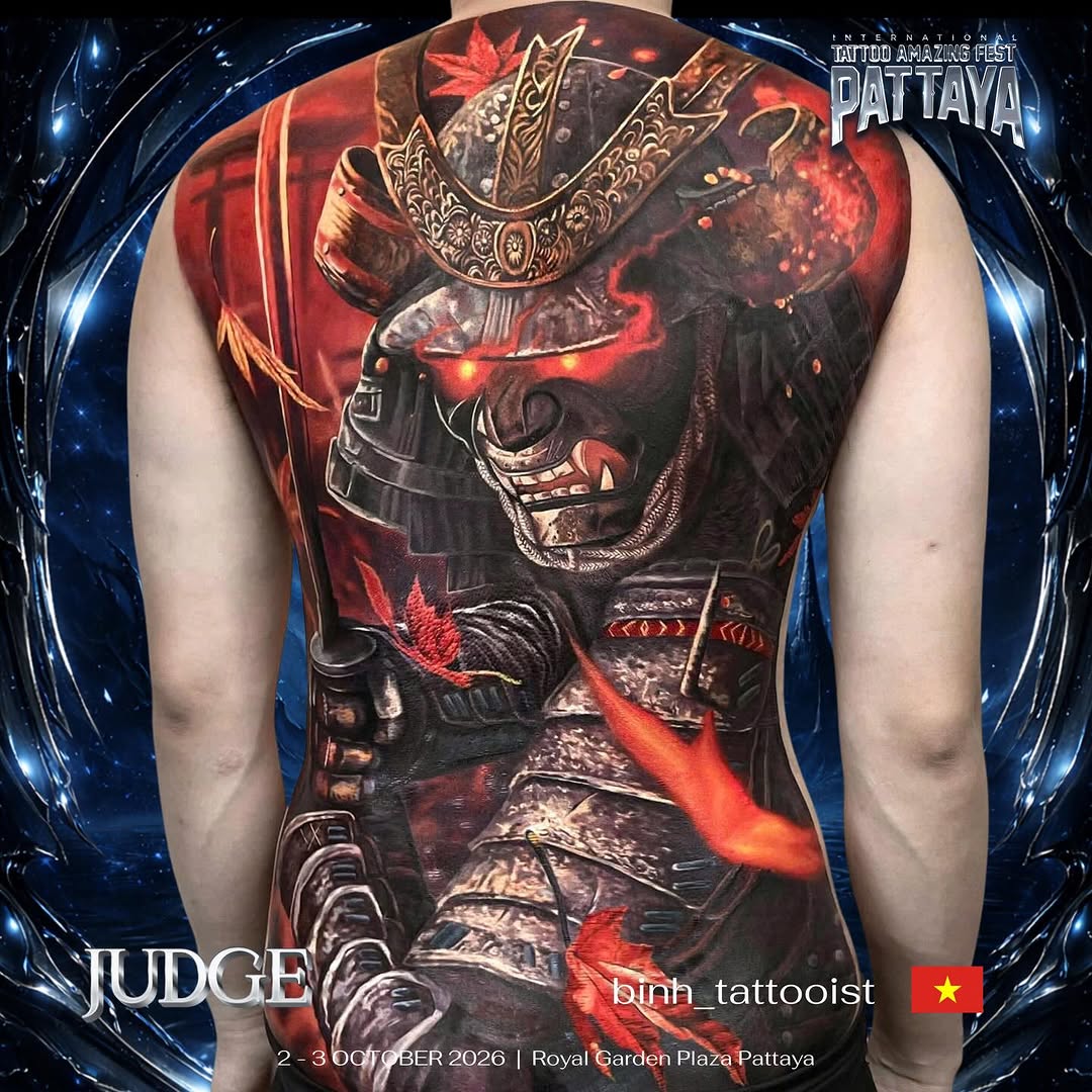 Tattoo by @binh_tattooist — realism, japanese_irezumi