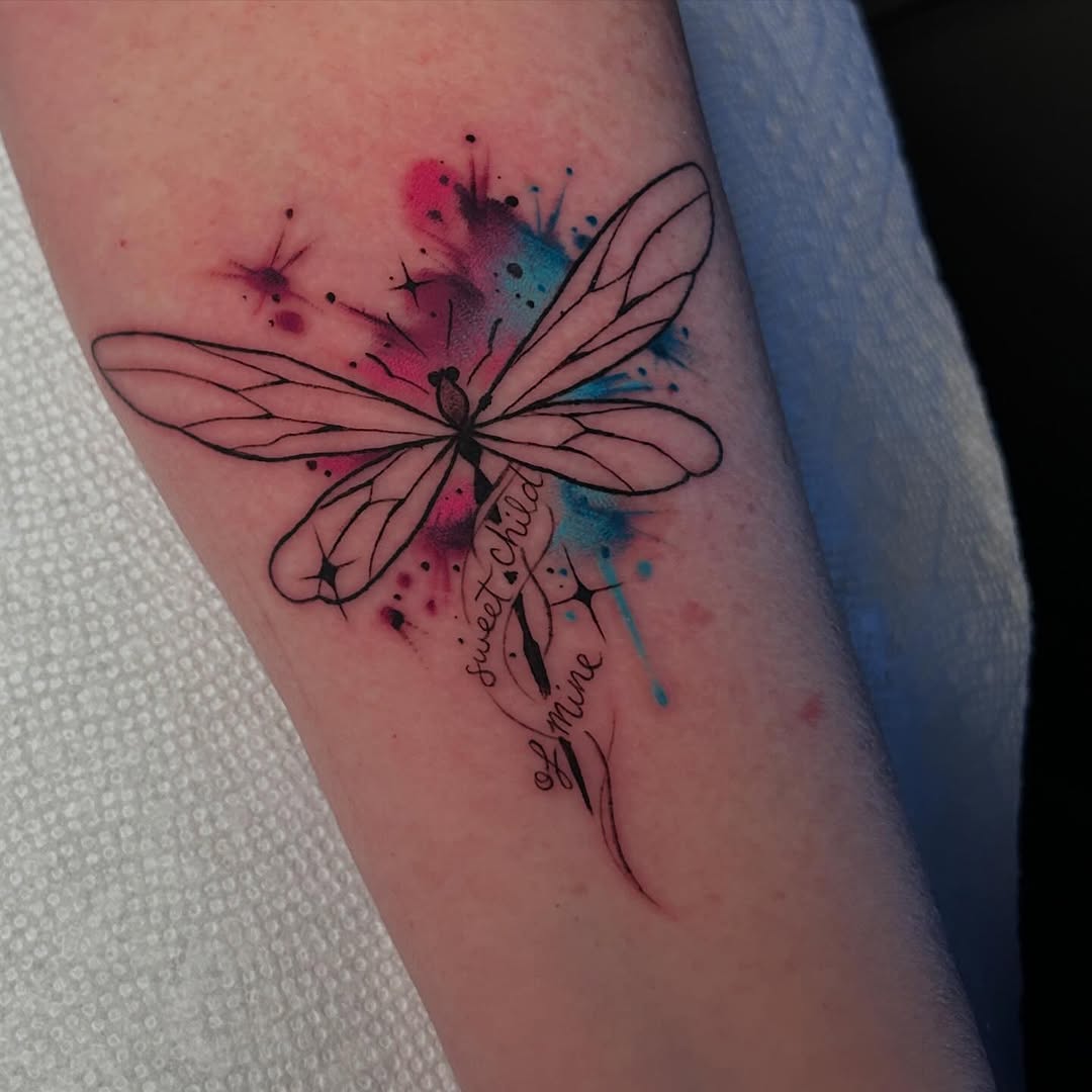 Tattoo by @ratgirltattoo โ fine_line, watercolor